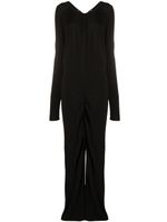 Gianfranco Ferré Pre-Owned 1990s long-sleeve jumpsuit - Black