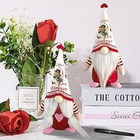1pc Valentine Gnomes Decorations for Home Table Ornaments Scandinavian Tomte Elf Gnome Gifts Valentines Decorations Lightinthebox - thumbnail
