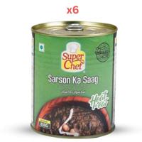 Super Chef Sarson Ka Saag 850Gm (Pack Of 6)