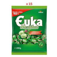 Storck Euka Menthol Candies, 15X200G