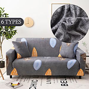 Geometric Elastic Sofa Covers for Living Room Modern Sectional Corner Sofa Cover Slipcovers Couch Cover Chair Protector Dust-Proof Non-Slip (1pcFree Send a Pillowcase) miniinthebox