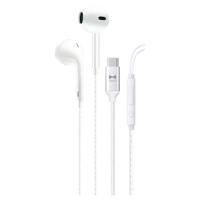 Hezire H-Tune T1X Wired Stereo Headset Type C, White - HEZ-WSH-TYPC3