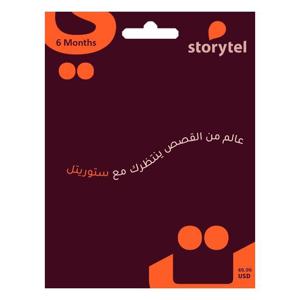 Storytel Subscription - 6 Months (Digital Code)