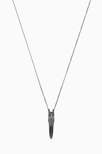 x Zaha Hadid Design Twisted Pendant in Stainless Steel