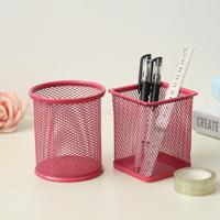 1 Pcs Metal Hollow Pen Pencil Holder Barbed Wire Pen Organizer School Office Supplies - thumbnail