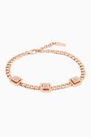 Quwa Square Diamond Bracelet in 18kt Rose Gold Quwa Square Diamond Bracelet in 18kt Rose Gold