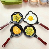 Hottime Egg Frying Pancakes Non-Stick Kitchen Pan Mini Pot DIY 6 Types