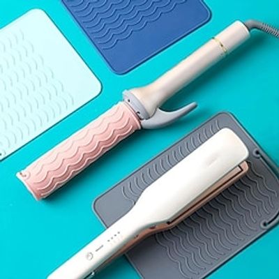 Silicone Heat Resistant Mat For Hair Straightener Flat Iron Curling Iron Tool Lightinthebox