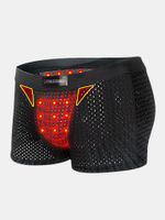 Ice Silk Mesh Magnetotherapy Boxers