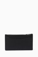 Zip Card Case in Leather - thumbnail
