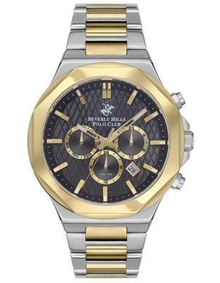 Beverly Hills Polo Club Men's Multi Function Gun Dial Watch - BP3361X.260