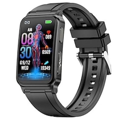 iMosi G08 ECG Smart Watch 1.47 inch Smartwatch Fitness Running Watch Bluetooth Pedometer Call Reminder Activity Tracker Compatible with Android iOS Women Men Waterproof Lightinthebox