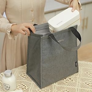 Lunch Bags for Women Portable Insulated Thermal Cooler Bag Adult Lunch Tote Lunch Boxes Reusable Meal Prep Containers Bag Sturdy for Work Picnic College Travel Snack Breakfast miniinthebox