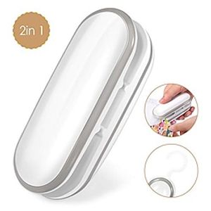 mini bag sealer, handheld heat vacuum sealers, bag sealer heat seal, 2 in 1 heat sealer and cutter handheld portable bag resealer sealer for bags sealer miniinthebox