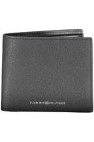 Tommy Hilfiger Black Polyethylene Wallet (TO-15383)