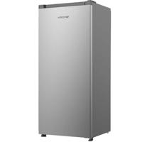 KROME 220L Single Door Refrigerator Silver - KR-RDC220H