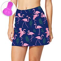 21Grams Women's Cycling Skirt Summer Spandex Bike Skirt Quick Dry Moisture Wicking Sports Floral Botanical Animal Blue Mountain Bike MTB Road Bike Cycling Clothing Apparel Bike Wear  Stretchy Lightinthebox - thumbnail