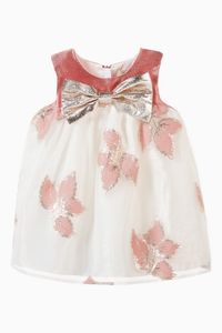 Giant Bow Trapeze Dress & Bloomers