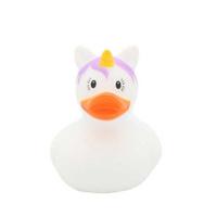 Lilalu Mini White Unicorn Duck - thumbnail