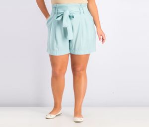 Womens Belted Short  Mint Green