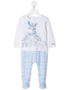 Kenzo Kids tracksuit set - White