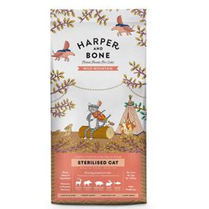 Harper And Bone Grain Free Cat Sterilised Wild Mountain 5kg