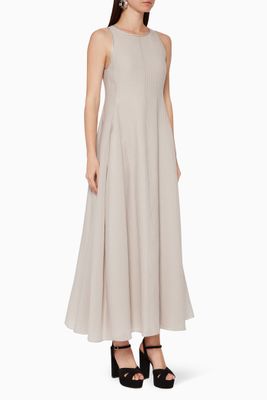 Ribbed Crepe Dress Ribbed Crepe Dress