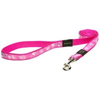 Dog Rogz Pink Paw Lead