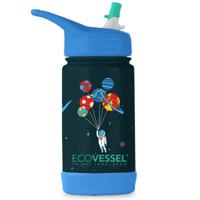 Ecovessel Frost Kids Trimax Insulated Ss Water Bottle 355ml Outer Space Blue - thumbnail