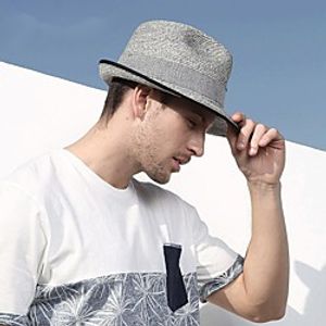 Simple Modern Style Straw Hats with Trim 1 Piece Special Occasion / Party / Evening Headpiece miniinthebox