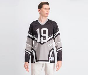 Mens Colorblocked Hockey Jersey  Black/Combo