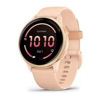 Garmin Vivoactive 6 Smartwatch - Metallic Pink Dawn with Pink Dawn Band (010-02985-03)