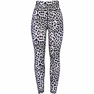 baronhong high waist tummy control pants workout running stretch yoga leggings(leopard,m) Lightinthebox
