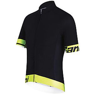 21Grams Men's Short Sleeve Cycling Jersey Summer Spandex Polyester Green  Black Patchwork Bike Jersey Top Mountain Bike MTB Road Bike Cycling Quick Dry Breathable Reflective Strips Sports Clothing Lightinthebox