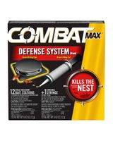 Combat Max Defense System Brand Small Roach Killing Bait & Gel Pack of 12