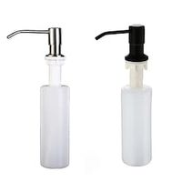 300ml Soap Dispenser 304 Stainless Steel Pump Head Kitchen Sink Soap Dispenser Silver Black Detergent Lightinthebox - thumbnail