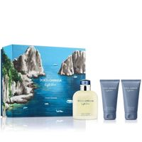 Dolce & Gabbana Light Blue (M) Set Edt 125Ml + Asb 50Ml + Sg 50Ml