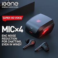 5.3 TWS Wireless Earphone Wireless Earbuds With 22 Microphones ENC Noise Cancelling Low Latency Headset Gaming Mode With RGB Dazzling Lighting For IOSAndroid Phones Lightinthebox - thumbnail