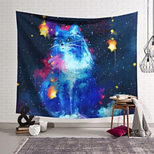 Wall Tapestry Art Decor Blanket Curtain Hanging Home Bedroom Living Room Decoration and Modern and Painting Style miniinthebox