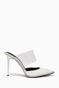 Rina 105 PVC Mules in Patent Leather