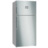 Bosch 505 litre Series 6 free-standing fridge-freezer with freezer at top 186 x 86 cm Stainless steel (with anti-fingerprint) - thumbnail