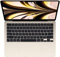 Apple MacBook Air M2 Chip 10-Core GPU, 8GB 512GB SSD, 13.6-Inch, Starlight MLY23 (Apple Warranty, English Keyboard)