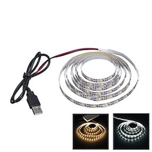 LED Strip Lights for TV Set 3000K Warm White/6000K White 0.5M USB Powered 5V Flexible LED Tape Lights with USB Connector (1Pack) miniinthebox