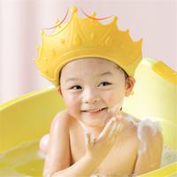 High Quality 1PC Baby Children Kids Safe Shampoo Bath Bathing Shower Hat Wash Hair Shield Adjustable Shampoo Cap