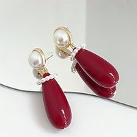 1 Pair Earrings For Women's Gift Daily Date Acrylic Fashion Lightinthebox - thumbnail