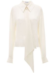 JW Anderson draped front blouse - White