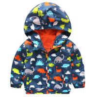 Cute Dinosaur Spring Boy Coat - thumbnail