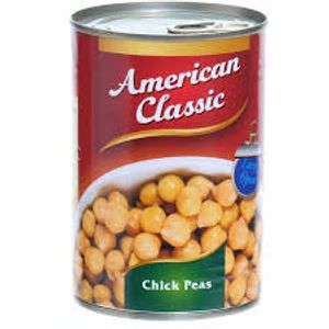 American Classic Chick Peas In Brine Easy Open 400gm