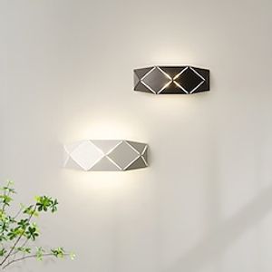 LED Wall Light Remote Control 7W Indoor Wall Lights Modern Minimalist Style Aluminum Living Room Bedroom Corridor Wall Light 110-240V Lightinthebox