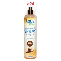 Aqua Care Hand Sanitizer Liquid Spray Oud - 250ML x 24pcs
